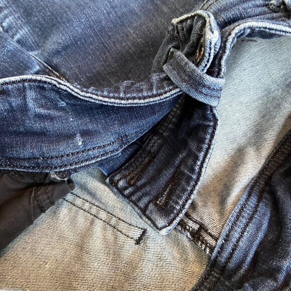 Diesel jeans Size 28 Culturebelt Regular Slim-Tapered leg low rise Stretch Blue - Picture 7 of 15